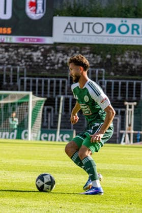03.10.2026, xdaymx, Fussball Regionalliga Suedwest, FC 08 Homburg - SG Barockstadt Fulda-Lehnerz. Armend Qenaj (FC 08 Homburg). Homburg