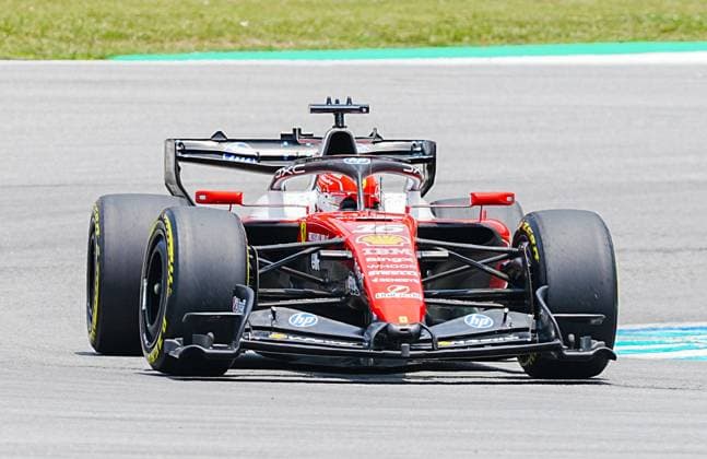 October 3, 2026, Sepang, Selangor, Malaysia: Scuderia Ferrari HP driver Charles Leclerc (16) drives during a free practice session for the Formula 1 Gulf Air Bahrain Grand Prix in Malaysia at the PETRONAS Sepang International Circuit, in Sepang, Selangor, Malaysia Sepang Malaysia - ZUMAk197 20261003_zsp_k197_006 Copyright: xRanjithxKumarx