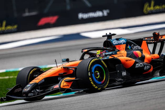 2026 Formula One Bahrain Grand Prix Sepang Circuit, Kuala Lumpur, Malaysia. 3.October.2026; Oscar Piastri of Australia and McLaren Mastercard F1 Team during Free Practice 3 Formula One Bahrain Grand Prix Kuala Lumpur Sepang Circuit Malaysia Copyright: xJayxHiranox