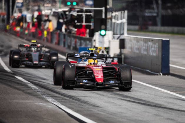 2026 Formula One Bahrain Grand Prix Sepang Circuit, Kuala Lumpur, Malaysia. 3.October.2026; Lewis Hamilton of Great Britain and Scuderia Ferrari HP during qualifying Formula One Bahrain Grand Prix Kuala Lumpur Sepang Circuit Malaysia Copyright: xJayxHiranox