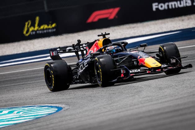 2026 Formula One Bahrain Grand Prix Sepang Circuit, Kuala Lumpur, Malaysia. 3.October.2026; Max Verstappen of the Netherlands and Oracle Red Bull Racing during Free Practice 3 Formula One Bahrain Grand Prix Kuala Lumpur Sepang Circuit Malaysia Copyright: xJayxHiranox