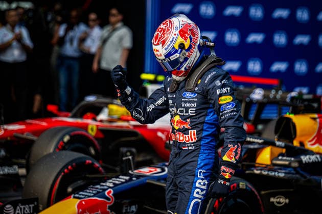 Max Verstappen (NED) - Oracle Red Bull Racing during Qualify of Saturday of Formula 1 Gulf Air Bahrain Grand Prix in Malaysia 2026 at Sepang International Circuit in Sepang, Malaysia. Round 16 of 23 of the 2026 FIA Formula One World Championship, WM, Weltmeisterschaft held October 2-4, 2026. The race was relocated from Bahrain to Malaysia and held at Sepang International Circuit. Formula 1 Gulf Air Bahrain Grand Prix in Malaysia 2026 - Round 16 of 23 - Sepang International Circuit, Sepang, Malaysia F1-2026-R04-BHR