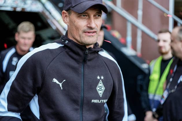 Deutschland: Fußball 2. Bundesliga, 1. Bundesliga, Freundschaftsspiel Saison 2026 27, FC St. Pauli vs Borussia Moenchengladbach Millerntor-Stadion (Hamburg St. Pauli): Alexander Blessin (Borussia Moenchengladbach, Trainer) Copyright: xStefanxTrochax