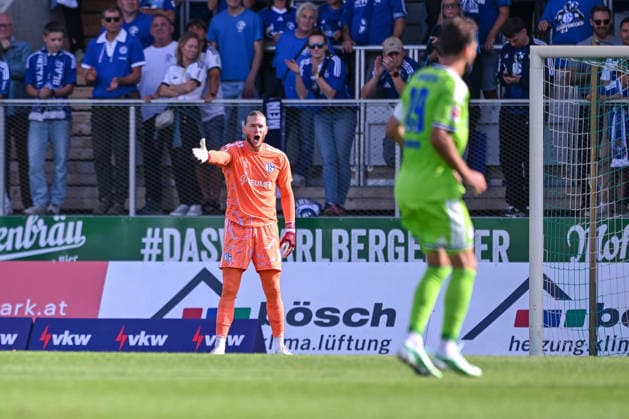 03.10.2026, Fussball, Saison 2026 2027, Testspiel, SC Austria Lustenau - FC Schalke 04, Torwart Loris Karius (FC Schalke 04) xRHR-FOTO YYx Copyright: KROEGER RHR-FOTOx RHR-FOTO YY
