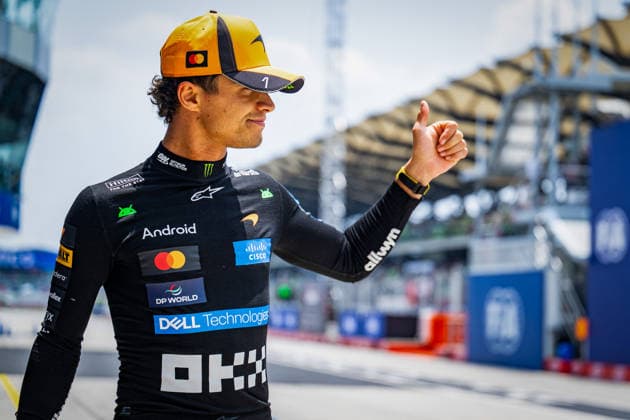 Formula 1 Gulf Air Bahrain Grand Prix in Malaysia Lando Norris of McLaren Mastercard F1 Team during Saturday practice sessions of the Formula 1 Gulf Air Bahrain Grand Prix in Malaysia 2026 at Sepang International Circuit in Sepang, Malaysia on October 3, 2026. Round 16 of 23 of the 2026 FIA Formula One World Championship, WM, Weltmeisterschaft held October 2-4, 2026, with the race relocated from Bahrain to Malaysia. Photo by Srinivasa Krishnan Alessio De Marco Avens-Images.com ABACAPRESS.COM Sepang Selangor Malaysia  Copyright: xDexMarcoxAlessio ABACAx