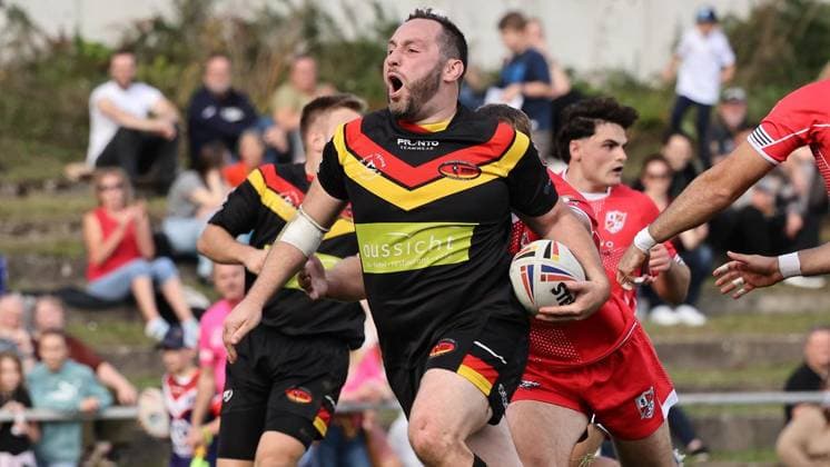 Länderspiel in der Rugby-League zwischen Deutschland und Malta ** NUR FÜR REDAKTIONELLE ZWECKE ** EDITORIAL USE ONLY **<p>Impressionen vom Länderspiel in der Rugby-League zwischen Deutschland und Malta am 03. Oktober 2026 auf dem Sportplatz TuS Blankenstein in Hattingen. Deutschland Nordrhein-Westfalen Hattingen Copyright: ChristofxKöpsel
