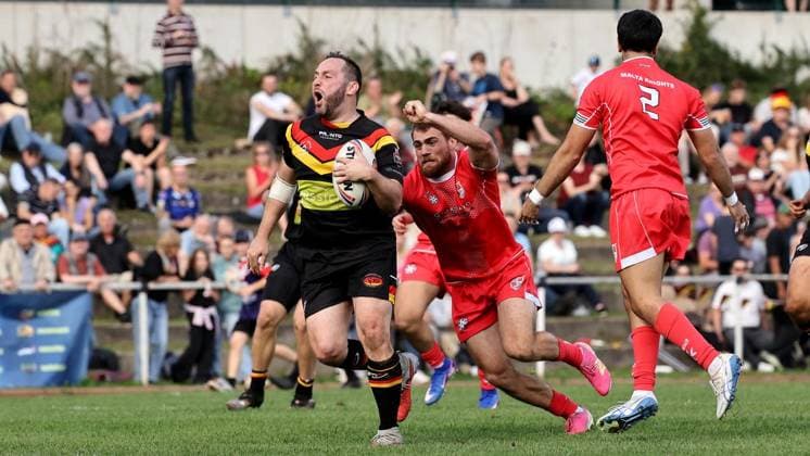 Länderspiel in der Rugby-League zwischen Deutschland und Malta ** NUR FÜR REDAKTIONELLE ZWECKE ** EDITORIAL USE ONLY **<p>Impressionen vom Länderspiel in der Rugby-League zwischen Deutschland und Malta am 03. Oktober 2026 auf dem Sportplatz TuS Blankenstein in Hattingen. Deutschland Nordrhein-Westfalen Hattingen Copyright: ChristofxKöpsel