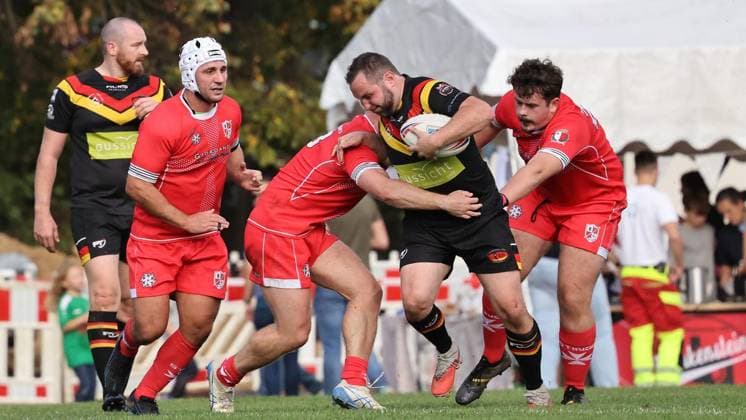Länderspiel in der Rugby-League zwischen Deutschland und Malta ** NUR FÜR REDAKTIONELLE ZWECKE ** EDITORIAL USE ONLY **<p>Impressionen vom Länderspiel in der Rugby-League zwischen Deutschland und Malta am 03. Oktober 2026 auf dem Sportplatz TuS Blankenstein in Hattingen. Deutschland Nordrhein-Westfalen Hattingen Copyright: ChristofxKöpsel