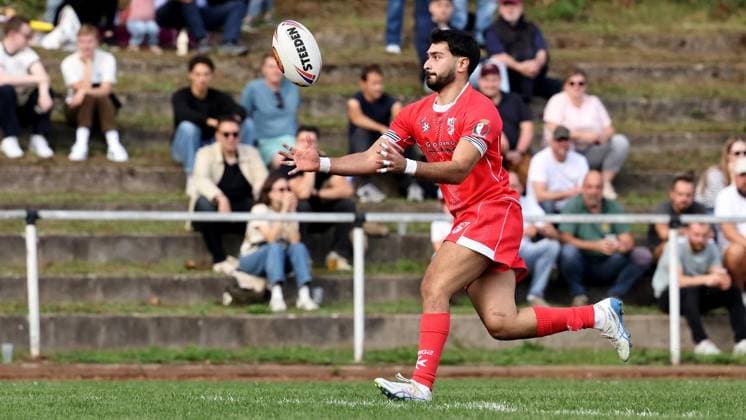 Länderspiel in der Rugby-League zwischen Deutschland und Malta ** NUR FÜR REDAKTIONELLE ZWECKE ** EDITORIAL USE ONLY **<p>Impressionen vom Länderspiel in der Rugby-League zwischen Deutschland und Malta am 03. Oktober 2026 auf dem Sportplatz TuS Blankenstein in Hattingen. Deutschland Nordrhein-Westfalen Hattingen Copyright: ChristofxKöpsel