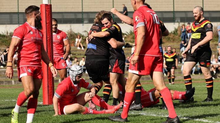 Länderspiel in der Rugby-League zwischen Deutschland und Malta ** NUR FÜR REDAKTIONELLE ZWECKE ** EDITORIAL USE ONLY **<p>Impressionen vom Länderspiel in der Rugby-League zwischen Deutschland und Malta am 03. Oktober 2026 auf dem Sportplatz TuS Blankenstein in Hattingen. Deutschland Nordrhein-Westfalen Hattingen Copyright: ChristofxKöpsel