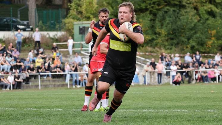 Länderspiel in der Rugby-League zwischen Deutschland und Malta ** NUR FÜR REDAKTIONELLE ZWECKE ** EDITORIAL USE ONLY **<p>Impressionen vom Länderspiel in der Rugby-League zwischen Deutschland und Malta am 03. Oktober 2026 auf dem Sportplatz TuS Blankenstein in Hattingen. Deutschland Nordrhein-Westfalen Hattingen Copyright: ChristofxKöpsel