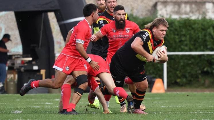 Länderspiel in der Rugby-League zwischen Deutschland und Malta ** NUR FÜR REDAKTIONELLE ZWECKE ** EDITORIAL USE ONLY **<p>Impressionen vom Länderspiel in der Rugby-League zwischen Deutschland und Malta am 03. Oktober 2026 auf dem Sportplatz TuS Blankenstein in Hattingen. Deutschland Nordrhein-Westfalen Hattingen Copyright: ChristofxKöpsel