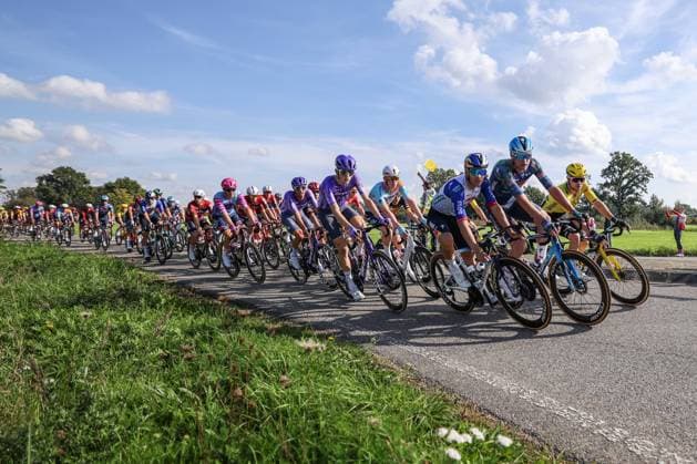 Radsport UCI ProSeries Men Elite 20. Sparkassen Münsterland Giro am 03.10.2026 Das Peloton in Ramsdorf