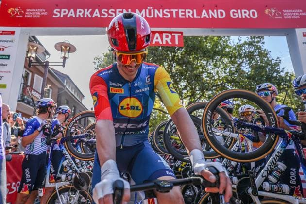 Radsport UCI ProSeries Men Elite 20. Sparkassen Münsterland Giro am 03.10.2026 Maximilian Richard Walscheid (Lidl-Trek) am Start