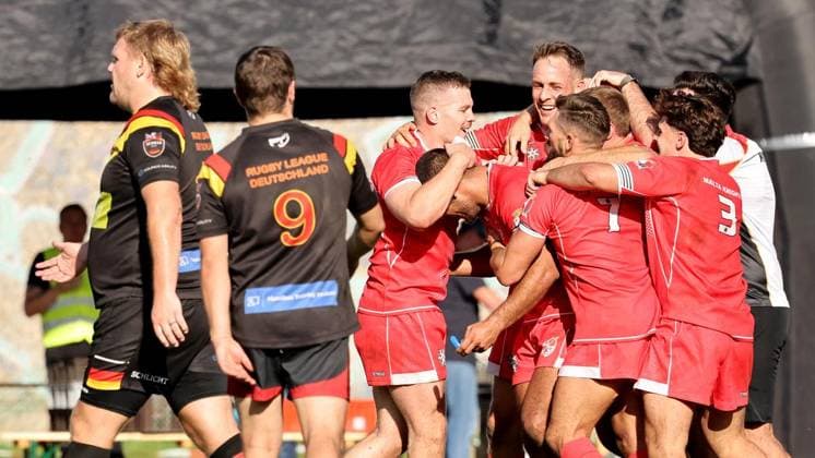Länderspiel in der Rugby-League zwischen Deutschland und Malta ** NUR FÜR REDAKTIONELLE ZWECKE ** EDITORIAL USE ONLY **<p>Impressionen vom Länderspiel in der Rugby-League zwischen Deutschland und Malta am 03. Oktober 2026 auf dem Sportplatz TuS Blankenstein in Hattingen. Deutschland Nordrhein-Westfalen Hattingen Copyright: ChristofxKöpsel