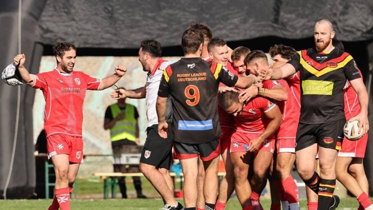 Länderspiel in der Rugby-League zwischen Deutschland und Malta ** NUR FÜR REDAKTIONELLE ZWECKE ** EDITORIAL USE ONLY **<p>Impressionen vom Länderspiel in der Rugby-League zwischen Deutschland und Malta am 03. Oktober 2026 auf dem Sportplatz TuS Blankenstein in Hattingen. Deutschland Nordrhein-Westfalen Hattingen Copyright: ChristofxKöpsel