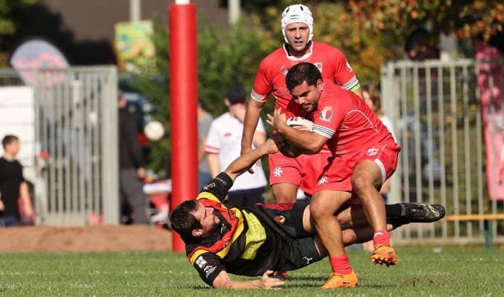 Länderspiel in der Rugby-League zwischen Deutschland und Malta ** NUR FÜR REDAKTIONELLE ZWECKE ** EDITORIAL USE ONLY **<p>Impressionen vom Länderspiel in der Rugby-League zwischen Deutschland und Malta am 03. Oktober 2026 auf dem Sportplatz TuS Blankenstein in Hattingen. Deutschland Nordrhein-Westfalen Hattingen Copyright: ChristofxKöpsel