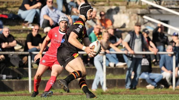 Länderspiel in der Rugby-League zwischen Deutschland und Malta ** NUR FÜR REDAKTIONELLE ZWECKE ** EDITORIAL USE ONLY **<p>Impressionen vom Länderspiel in der Rugby-League zwischen Deutschland und Malta am 03. Oktober 2026 auf dem Sportplatz TuS Blankenstein in Hattingen. Deutschland Nordrhein-Westfalen Hattingen Copyright: ChristofxKöpsel