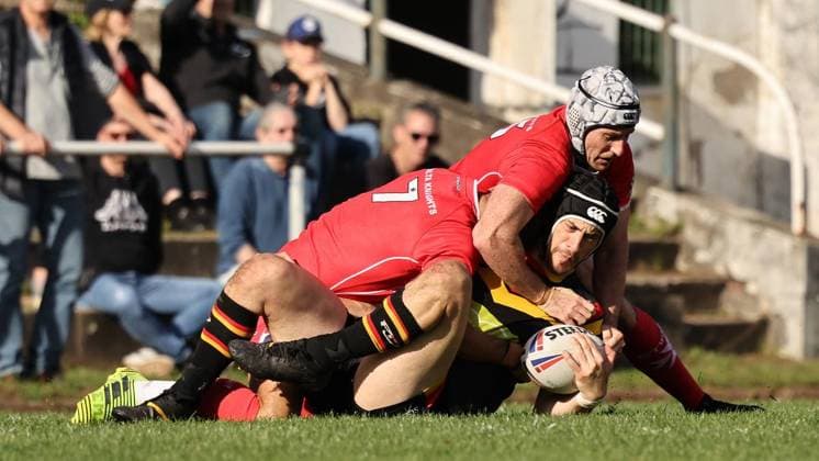Länderspiel in der Rugby-League zwischen Deutschland und Malta ** NUR FÜR REDAKTIONELLE ZWECKE ** EDITORIAL USE ONLY **<p>Impressionen vom Länderspiel in der Rugby-League zwischen Deutschland und Malta am 03. Oktober 2026 auf dem Sportplatz TuS Blankenstein in Hattingen. Deutschland Nordrhein-Westfalen Hattingen Copyright: ChristofxKöpsel