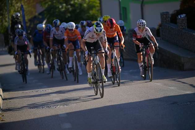 UEC 2026 Road European Championships Ljubljana 03 10 2026 LJUBLJANA, SLOVENIA - OCTOBER 03 : during the Women Elite cycling road race of the 2026 UEC Road European Championships Ljubljana. An UCI Continental Championships cycling race of 130 km with start in Ljubljana and finish in Sencur on October 3, 2026 in Ljubljana, Slovenia, 03 10 2026 Ljubljana Slovenia  Copyright: xIvanxBenedettox