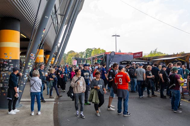 Pregame Powerparty Dresden Monarchs vs Potsdam Royals, American Football, German Football League, Week 22, Championship Game, 2026, 03.10.2026, Dresden Rudolf Harbig Stadion Saxony Germany Copyright: xPFA SebastianxJustx