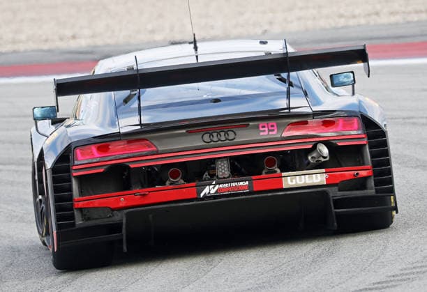 GT World Challenge Europe powered by AWS Barcelona 2026 Dylan Pereyra of Tresor Attempto Racing drives an Audi R8 LMS GT3 EVO II during Qualifying 1 Group A of the GT World Challenge Europe powered by AWS 2026 at the Barcelona-Catalunya Circuit in Barcelona, Spain, on October 3, 2026. Barcelona Barcelona Spain  Copyright: xUrbanandsportx originalFilename:valls-gtworldc261103_npV1L.jpg