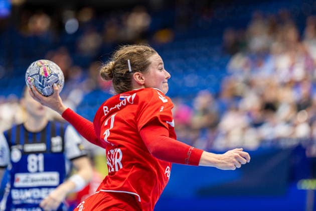 Amelie Julia Berger (HC Podravka, 03) im Torwurf GER, HSG Blomberg-Lippe vs. HC Podravka, Handball, EHF Champions League Women, Gruppenphase, Spielzeit 2026 2027, 03.10.2026 GER, HSG Blomberg-Lippe vs. HC Podravka, Handball, EHF Champions League Women, Gruppenphase, Spielzeit 2026 2027, 03.10.2026 Lemgo Copyright: xEibner-Pressefoto JanxRollingerx EP_JSK