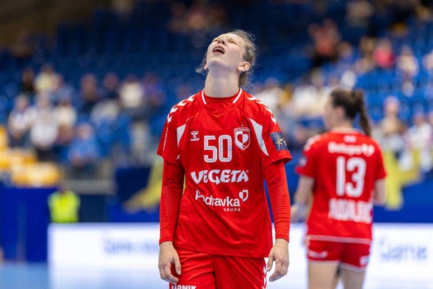 Andrea Simara (HC Podravka, 50) reagiert enttaeuscht GER, HSG Blomberg-Lippe vs. HC Podravka, Handball, EHF Champions League Women, Gruppenphase, Spielzeit 2026 2027, 03.10.2026 GER, HSG Blomberg-Lippe vs. HC Podravka, Handball, EHF Champions League Women, Gruppenphase, Spielzeit 2026 2027, 03.10.2026 Lemgo Copyright: xEibner-Pressefoto JanxRollingerx EP_JSK