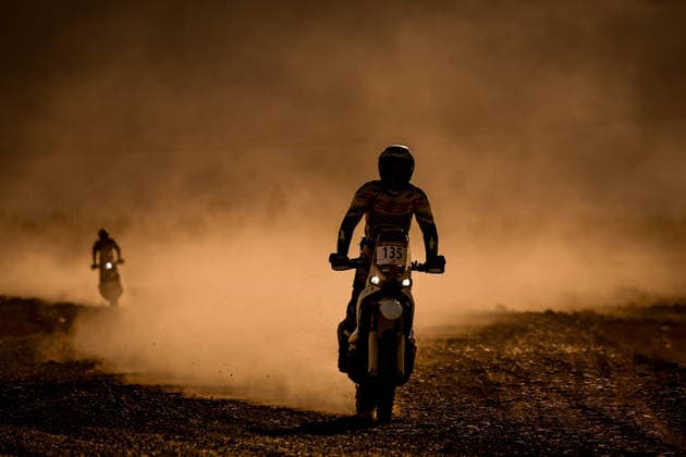 W2RC - RALLYE DU MAROC 2026 135 POUGET Guillaume (fra), GP Sandstorm Racing Team, Kove 450 Rally, FIM W2RC, Rally 2 MM, action during the Stage 5 of the Rallye du Maroc 2026, 4th round of the 2026 WR2C Championship from October 3, 2026 around Zagora, Morocco - AgadirMorocco  Copyright: xPauloxMariax
