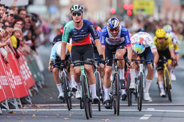 Radsport UCI ProSeries Men Elite 20. Sparkassen Münsterland Giro am 03.10.2026 Olav Kooij (Decathlon CMA CGM Team) gewinnt den Münsterland Giro 2026