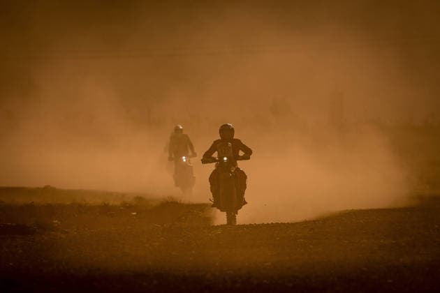 W2RC - RALLYE DU MAROC 2026 137 TRELLUYER Louis (fra), Challenger Racing Team, KTM 450 Rally Factory Replica, FIM W2RC, Rally 2, action during the Stage 5 of the Rallye du Maroc 2026, 4th round of the 2026 WR2C Championship from October 3, 2026 around Zagora, Morocco - AgadirMorocco  Copyright: xPauloxMariax
