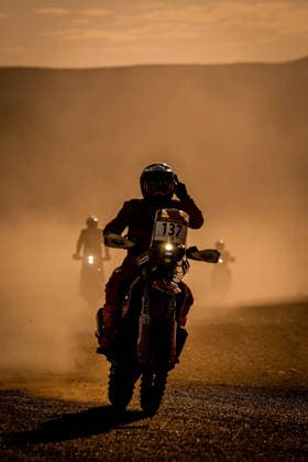 W2RC - RALLYE DU MAROC 2026 137 TRELLUYER Louis (fra), Challenger Racing Team, KTM 450 Rally Factory Replica, FIM W2RC, Rally 2, action during the Stage 5 of the Rallye du Maroc 2026, 4th round of the 2026 WR2C Championship from October 3, 2026 around Zagora, Morocco - AgadirMorocco  Copyright: xPauloxMariax