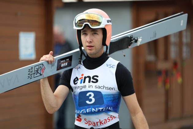 03.10.2026, Skispringen, Männer, FIS Continental Cup, Sommer Saison 2026, Einzelwettbewerb Martin Hamann (GER) Klingenthal Vogtland Arena Sachsen Deutschland