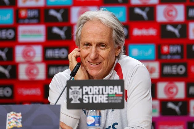Porto, Portugal - October 03: Portugal s head coach Jorge Jesus (Portugal) during the press conference, PK, Pressekonferenz before the UEFA Nations League 2026 27 League Phase Matchday 4 match between Portugal and Norway at Estadio do Dragao in Porto, Portugal Copyright: HMBxMedia JoaquimxFerreira