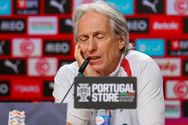 Porto, Portugal - October 03: Portugal s head coach Jorge Jesus (Portugal) during the press conference, PK, Pressekonferenz before the UEFA Nations League 2026 27 League Phase Matchday 4 match between Portugal and Norway at Estadio do Dragao in Porto, Portugal Copyright: HMBxMedia JoaquimxFerreira