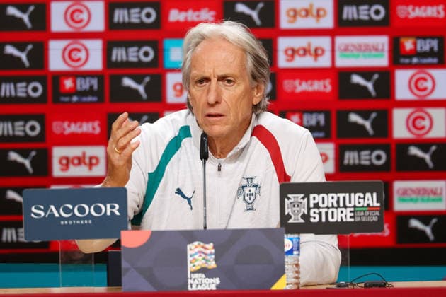 Porto, Portugal - October 03: Portugal s head coach Jorge Jesus (Portugal) during the press conference, PK, Pressekonferenz before the UEFA Nations League 2026 27 League Phase Matchday 4 match between Portugal and Norway at Estadio do Dragao in Porto, Portugal Copyright: HMBxMedia JoaquimxFerreira