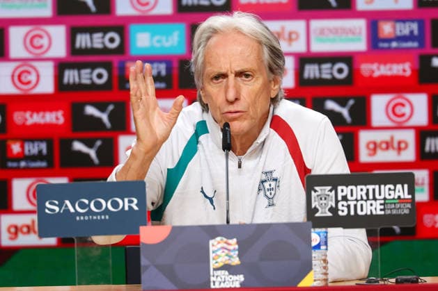Porto, Portugal - October 03: Portugal s head coach Jorge Jesus (Portugal) during the press conference, PK, Pressekonferenz before the UEFA Nations League 2026 27 League Phase Matchday 4 match between Portugal and Norway at Estadio do Dragao in Porto, Portugal Copyright: HMBxMedia JoaquimxFerreira