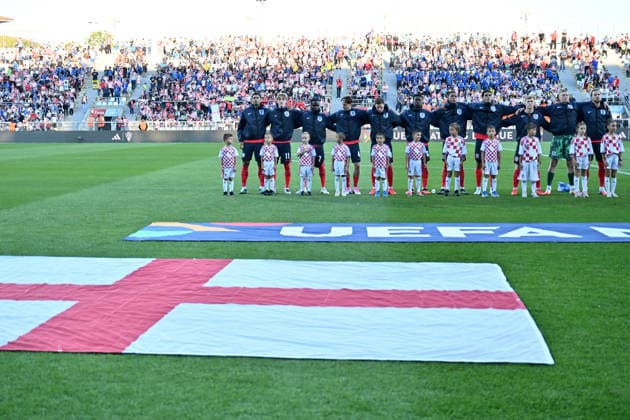 RIJEKA, CROATIA - OCTOBER 03: Team England before the UEFA Nations League, League A Group A3, match between Croatia and England at Stadion Rujevica, Rijeka on October 03, 2026 in Rijeka, Croatia. (Photo by Igor Kupljenik Sports Press Photo). Copyright: xIgorxKupljenikx xSPPx Sportspressphoto_SPR244523