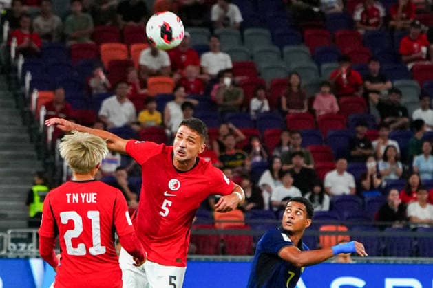 HONG KONG-SPORTS ASEAN-CUP A general view during the first half of the FIFA ASEAN Challenge Cup final between Hong Kong, China and Cambodia at Kai Tak Stadium in Hong Kong on October 3, 2026. (Photo by Zulu Lo TMHK via Nexpher Images) Hong Kong