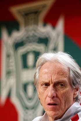 Porto, Portugal - October 03: Portugal s head coach Jorge Jesus (Portugal) during the press conference, PK, Pressekonferenz before the UEFA Nations League 2026 27 League Phase Matchday 4 match between Portugal and Norway at Estadio do Dragao in Porto, Portugal Copyright: HMBxMedia JoaquimxFerreira
