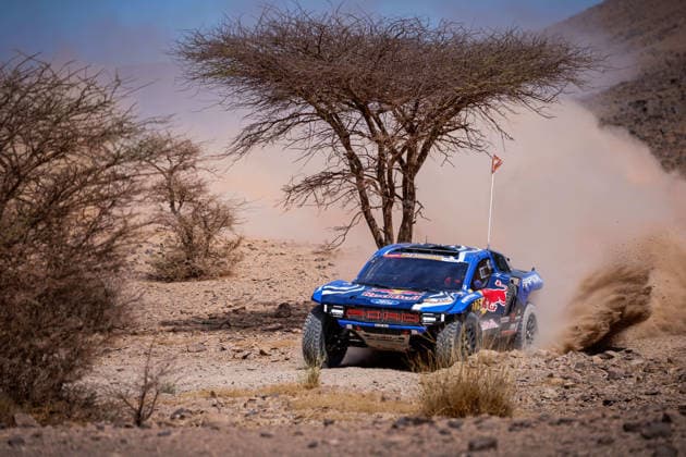 W2RC - RALLYE DU MAROC 2026 225 SAINZ Carlos (esp), OLIVERAS Daniel (esp), Ford Raptor, Ford Racing, FIA W2RC, ULT T1+, action, during the Stage 5 of the Rallye du Maroc 2026, 4th round of the 2026 WR2C Championship from October 3, 2026 around Zagora, Morocco - AgadirMorocco Copyright: xFREDERICxLExFLOCxHx