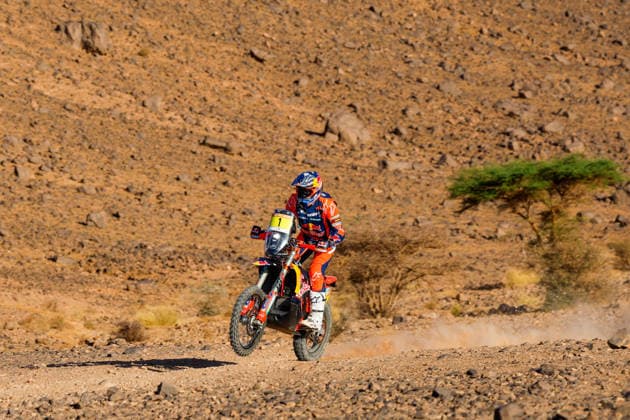 W2RC - RALLYE DU MAROC 2026 01 SANDERS Daniel (aus), Red Bull KTM Factory Racing, KTM 450 Rally Factory, FIM W2RC, Rally GP, action, during the Stage 5 of the Rallye du Maroc 2026, 4th round of the 2026 WR2C Championship from October 3, 2026 around Zagora, Morocco - AgadirMorocco  Copyright: xFREDERICxLExFLOCxHx