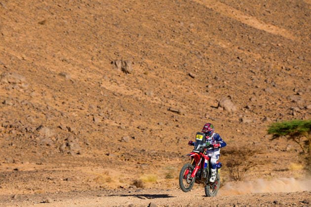 W2RC - RALLYE DU MAROC 2026 42 VAN BEVEREN Adrien (fra), Monster Energy Honda HRC, Honda CRF 450, FIM W2RC, Rally GP, action, during the Stage 5 of the Rallye du Maroc 2026, 4th round of the 2026 WR2C Championship from October 3, 2026 around Zagora, Morocco - AgadirMorocco  Copyright: xFREDERICxLExFLOCxHx