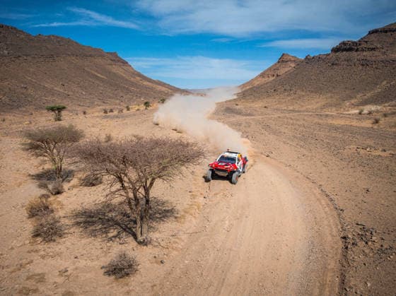 W2RC - RALLYE DU MAROC 2026 202 LATEGAN Henk (rsa), CUMMINGS Brett (rsa), Toyota Hilux GR, Toyota Gazoo Racing W2RC, FIA W2RC,ULT T1+, action, during the Stage 5 of the Rallye du Maroc 2026, 4th round of the 2026 WR2C Championship from October 3, 2026 around Zagora, Morocco - AgadirMorocco Copyright: xFREDERICxLExFLOCxHx
