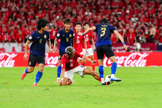 HONG KONG-SPORTS ASEAN-CUP A general view during the second half of the FIFA ASEAN Challenge Cup final between Hong Kong, China and Cambodia at Kai Tak Stadium in Hong Kong on October 3, 2026. (Photo by Zulu Lo TMHK via Nexpher Images) Hong Kong