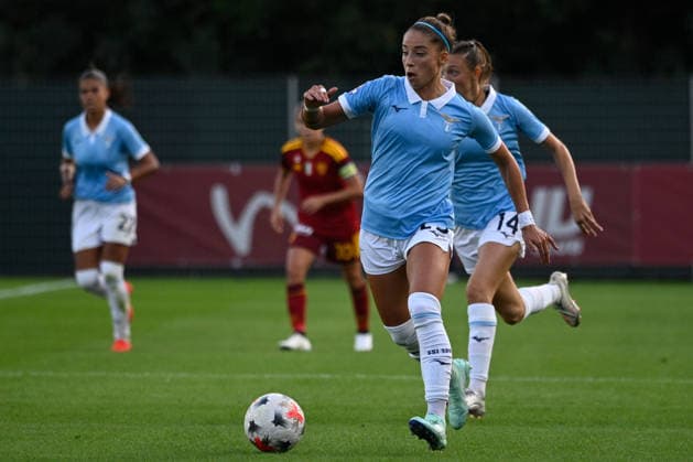IPA89266063 - Eleonora Goldoni of S.S. Lazio during the Serie A Women s match between A.S. Roma Femminile and Lazio Women at Tre Fontane Stadium in Rome on October 3, 2026.  Copyright: xMarioxQuartapelle IPAxSportx xx IPA89266063