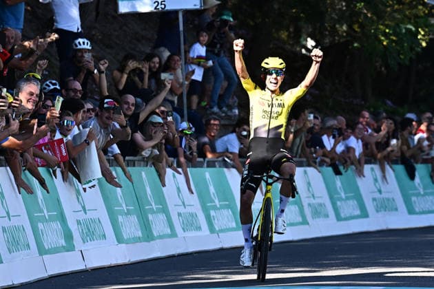 Tappa Bolognese del Giro dell™ Emilia.Nella foto Davide Piganzoli. Bologna 03 Ottobre 2026 - Bologna - Italia (Photo Alessandro Ruggeri LaPresse) Bologna stage of the Giro dell™Emilia. Bologna, October 3, 2026 Bologna..- Bologna - Italy (Alessandro Ruggeri LaPresse )  Copyright: xAlessandroxRuggeri LaPressex