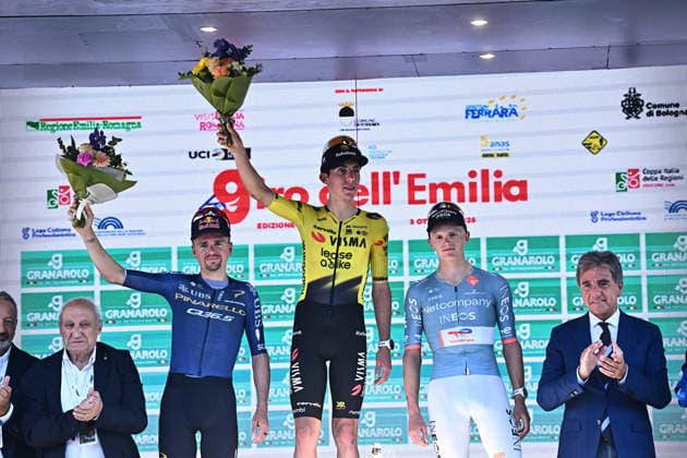 Tappa Bolognese del Giro dell™ Emilia.Nella foto Davide Piganzoli. Bologna 03 Ottobre 2026 - Bologna - Italia (Photo Alessandro Ruggeri LaPresse) Bologna stage of the Giro dell™Emilia. Bologna, October 3, 2026 Bologna..- Bologna - Italy (Alessandro Ruggeri LaPresse )  Copyright: xAlessandroxRuggeri LaPressex