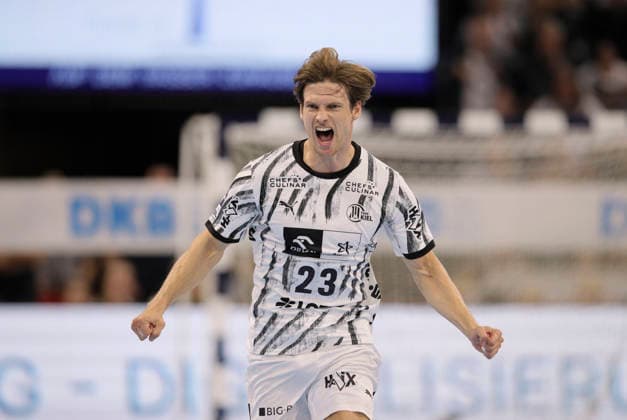 Foto : Rune Dahmke (Kiel) Handball Herren 1. Bundesliga am Sa. 03.10.2026 THW Kiel - VfL Gummersbach