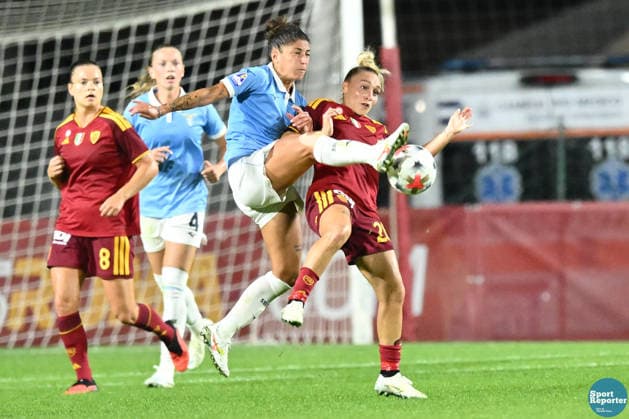 IPA89266998 - Antonietta Castiello of S.S. Lazio during the Serie A Women s league match between Roma and Lazio, AS Roma vs. S.S. Lazio Women, Italian Serie A Women s soccer match in Rome, Italy, October 3, 2026  Copyright: xClaudioxEnea IPAxSportx xx IPA89266998